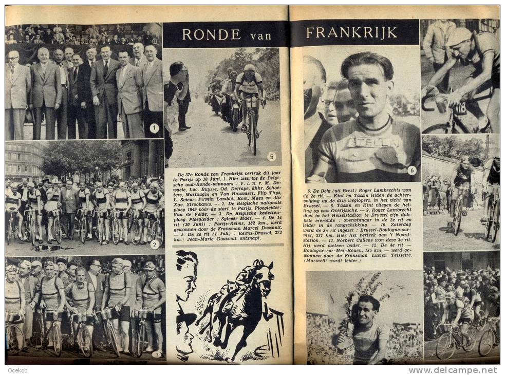 Tijdschrift - Ons Volk - 10 Juli 1949 - Brussel - Ronde Van Frankrijk - Sonstige & Ohne Zuordnung
