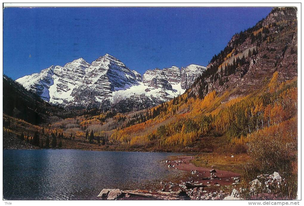 COLORADO - Maroon Bells - Rocky Mountains