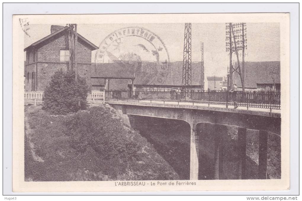 (RECTO / VERSO) L' ABRISSEAU - LE PONT DE FERRIERES - BOURSE DES COLLECTIONNEURS DE WATTIGNIES ET ENVIRONS EN 1997 - Autres & Non Classés