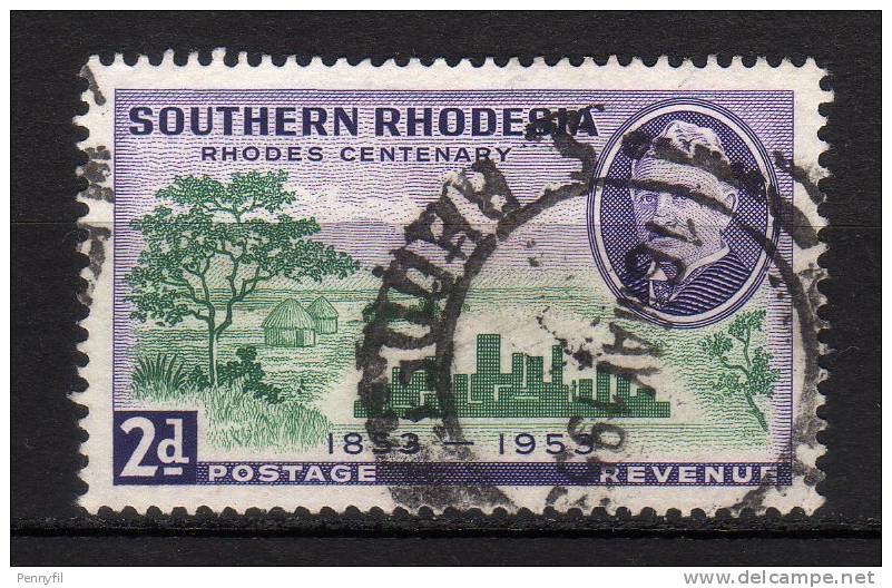 SOUTHERN RHODESIA – SUD RODESIA – 1953 YT 74 USED - Rhodésie Du Sud (...-1964)