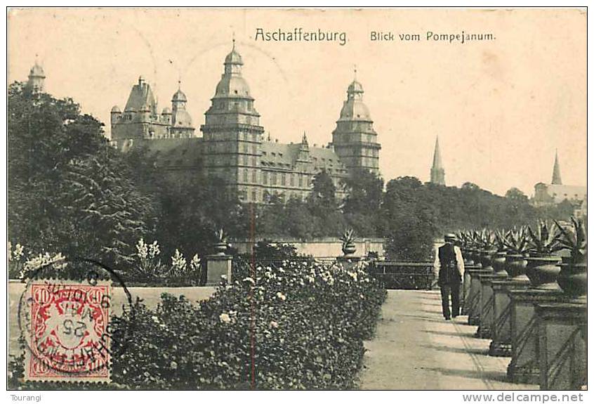 Avr13 99 : Aschaffenburg  -  Blick Vom Pompejanum - Aschaffenburg