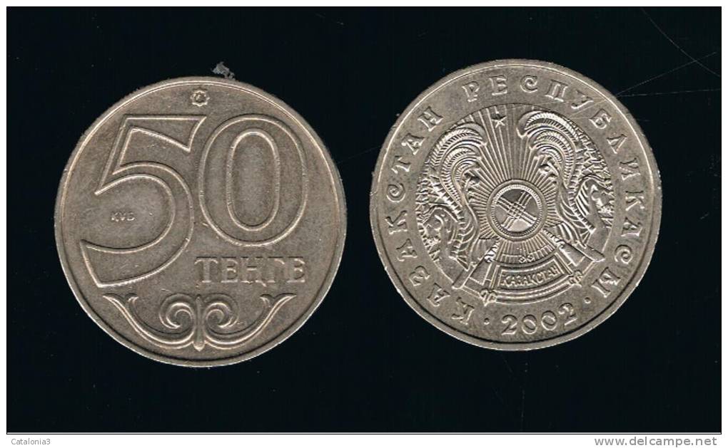 KAZAJSTAN - KAZAKHSTAN -  50 Tenge   2002  KM27 - Kazajstán