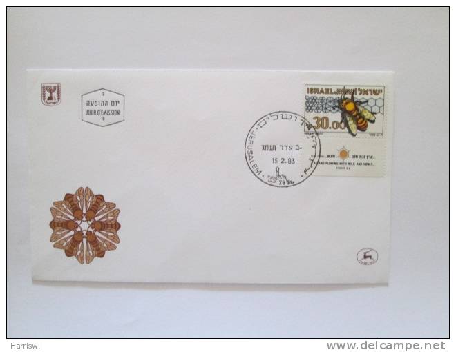 ISRAEL1983  BEES   FDC - Lettres & Documents