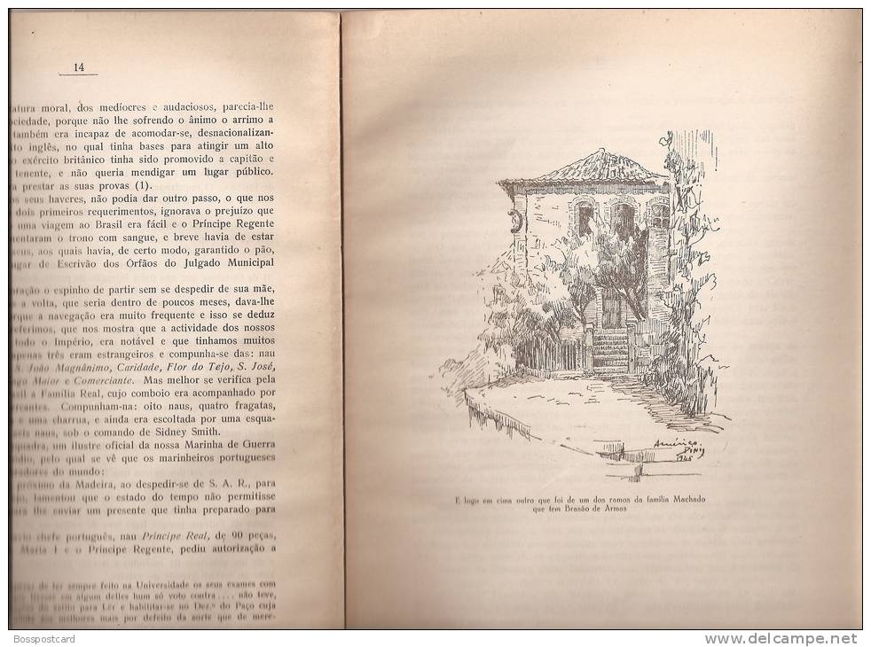 Guarda - Lembrança Das Epocas E Acontecimentos Notáveis, 1946 - Bernardo António Machado Da Vila De Seia (3 Scans) - Old Books