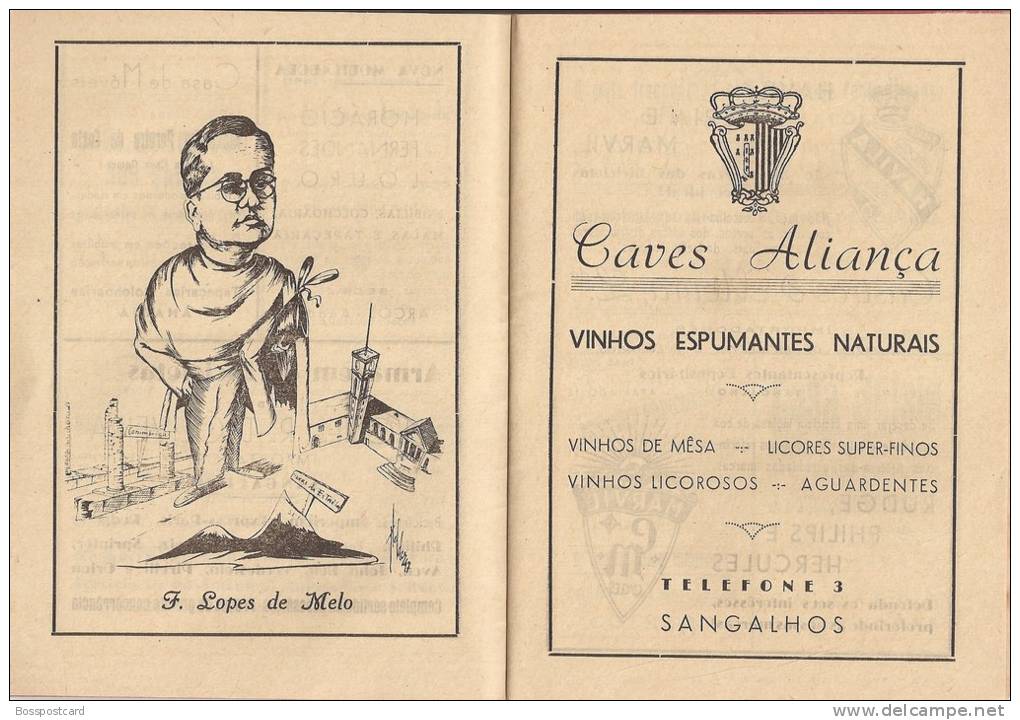Coimbra - Queima Das Fitas, 28 De Maio De 1928 (4 Scans) - Alte Bücher