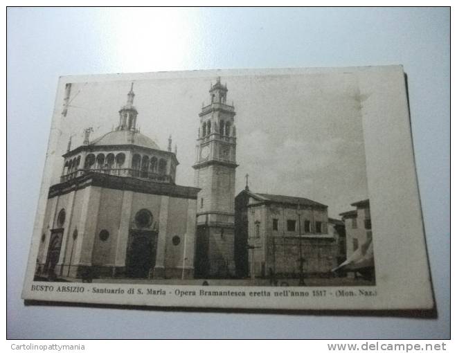 Busto Arsizio Santuario Di S. Maria Opera Bramantesca Eretta Nell'anno 1517 - Chiese E Cattedrali