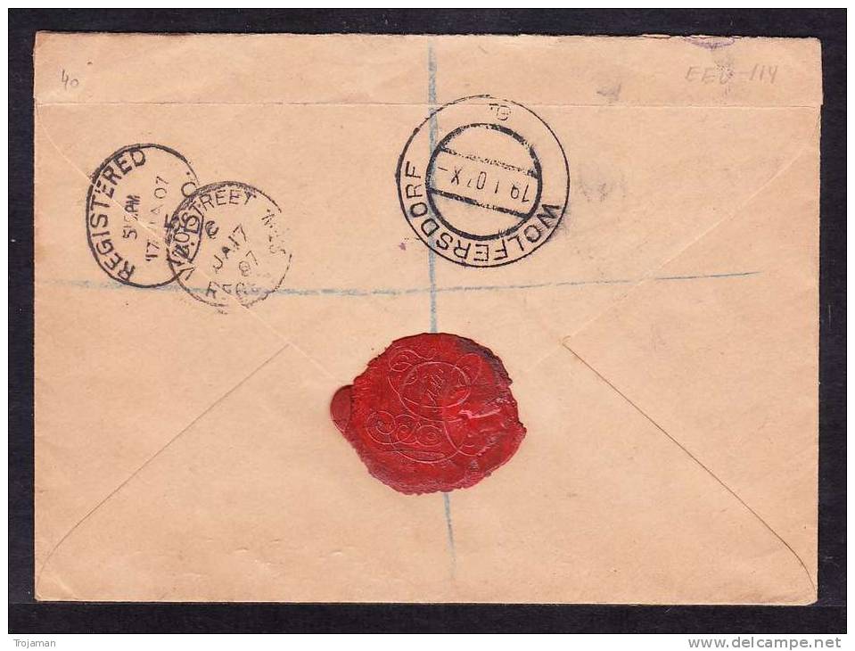 E-EU-114 LETTER FROM GERMANY TO AUSTRIA - Briefe U. Dokumente