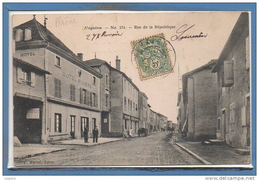 69 - MEYZIEU --  Rue De La République - N° 374 - Meyzieu