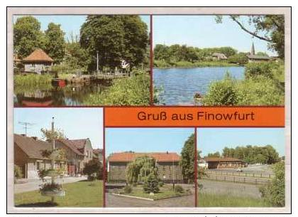 Finowfurt , Mehrbildkarte - Finowfurt