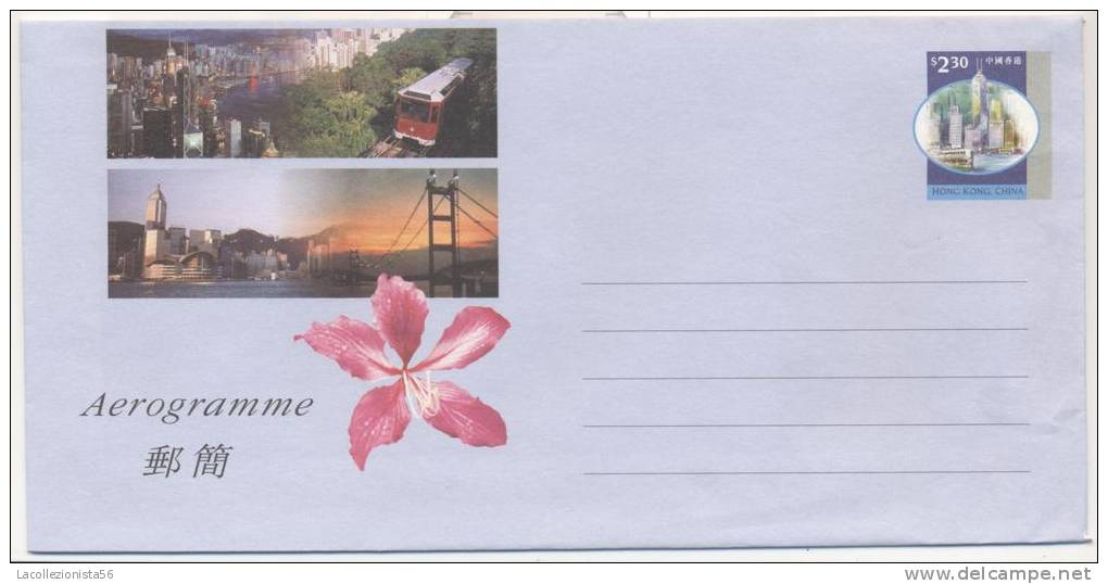 3864-AEROGRAMME-HONG-KONG DA 2,30$ - Postal Stationery