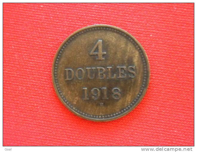 4 Doubles De 1918 H /TTB+ - Autres & Non Classés