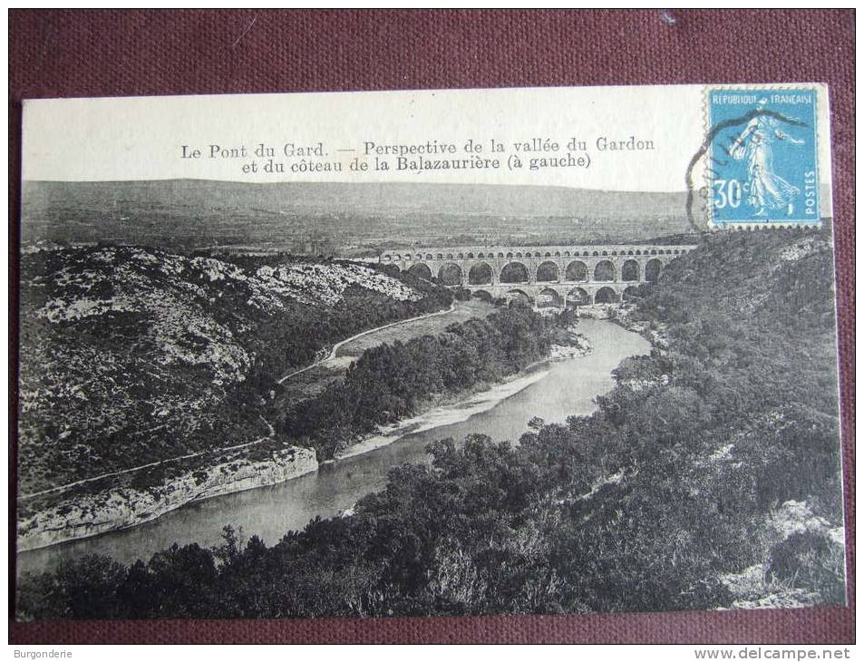 LE PONT DU GARD / JOLI LOT DE 6 CPA / TOUTES LES PHOTOS - Remoulins