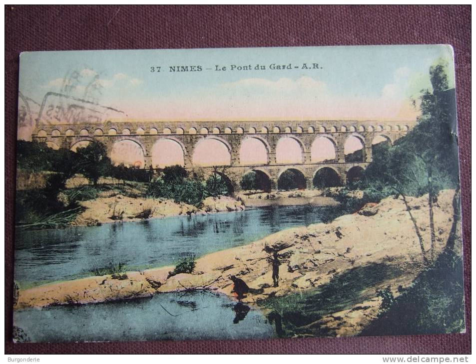 LE PONT DU GARD / JOLI LOT DE 6 CPA / TOUTES LES PHOTOS - Remoulins