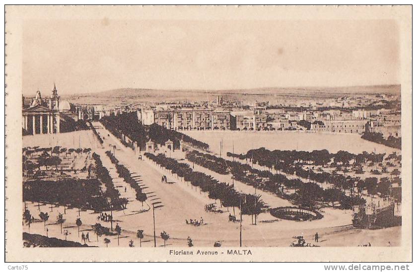 Malte - Malta - Floriana Avenue - Malte