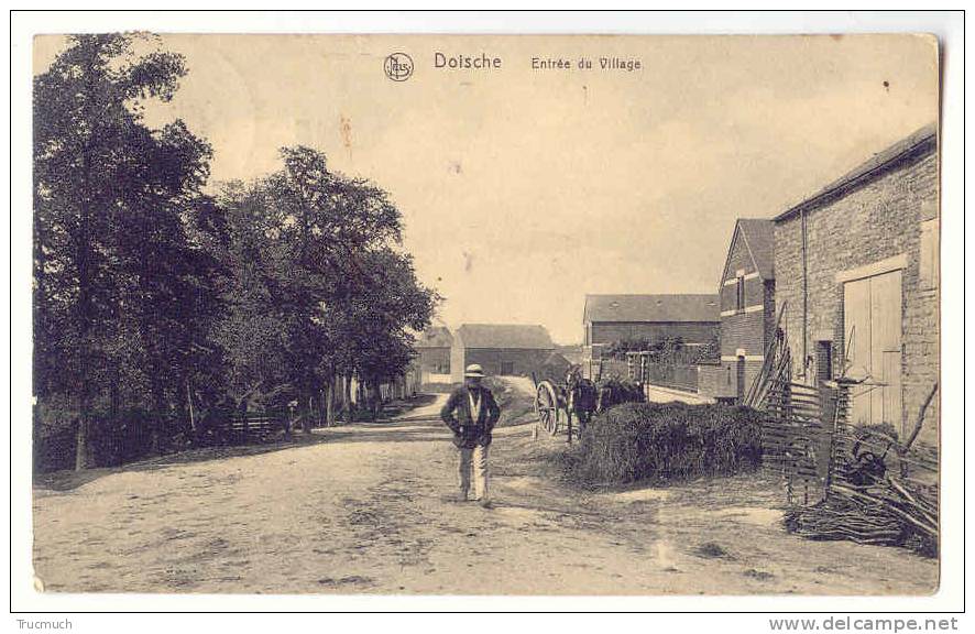 E1883 - DOISCHE - Entrée Du Village - Doische