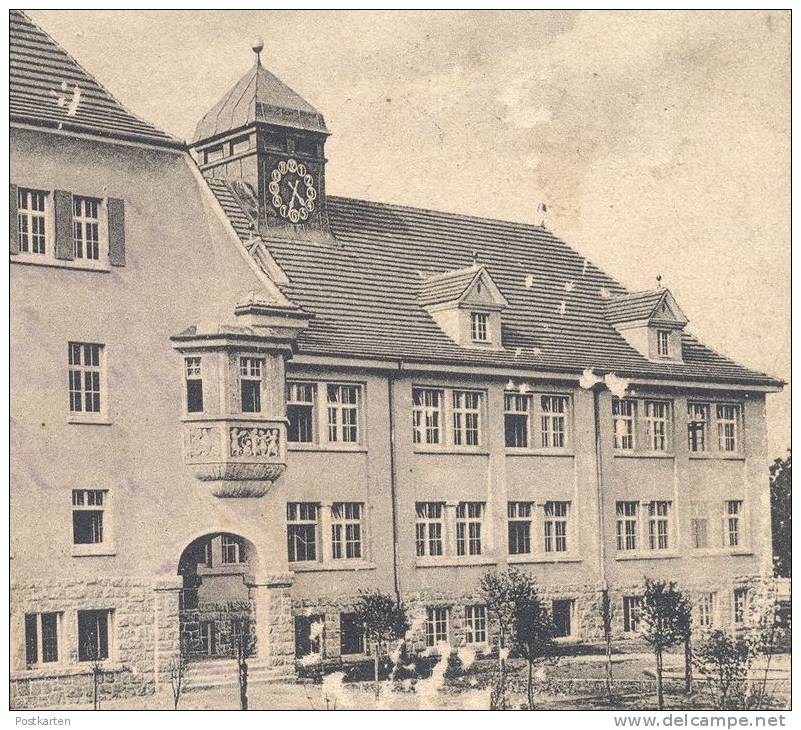 ALTE POSTKARTE GRUSS AUS TIRSCHENREUTH LUITPOLDSCHULE Schule School école Cpa Postcard AK Ansichtskarte - Tirschenreuth