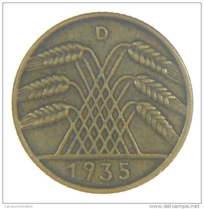10 REICHPFENNIG 1935 D - 10 Reichspfennig