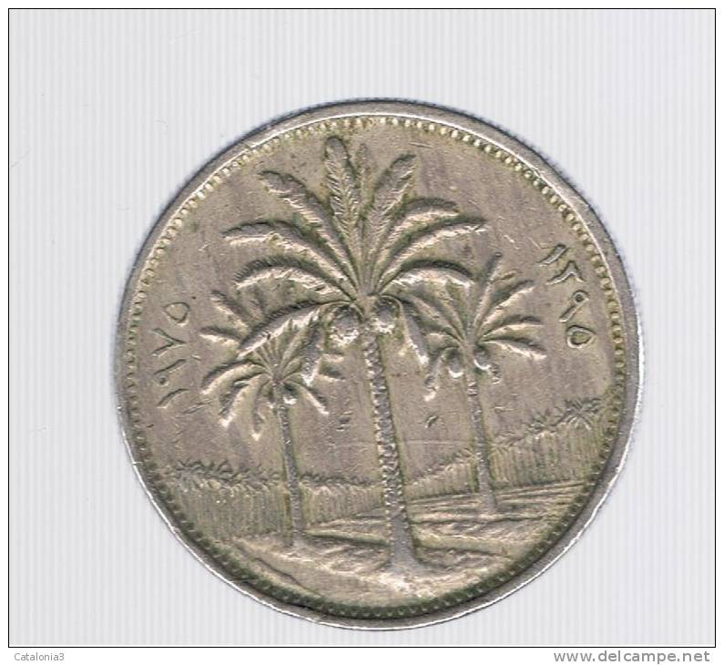 IRAQ - IRAK  -  50 Fils 1975  KM128  - Palmeras - Iraq