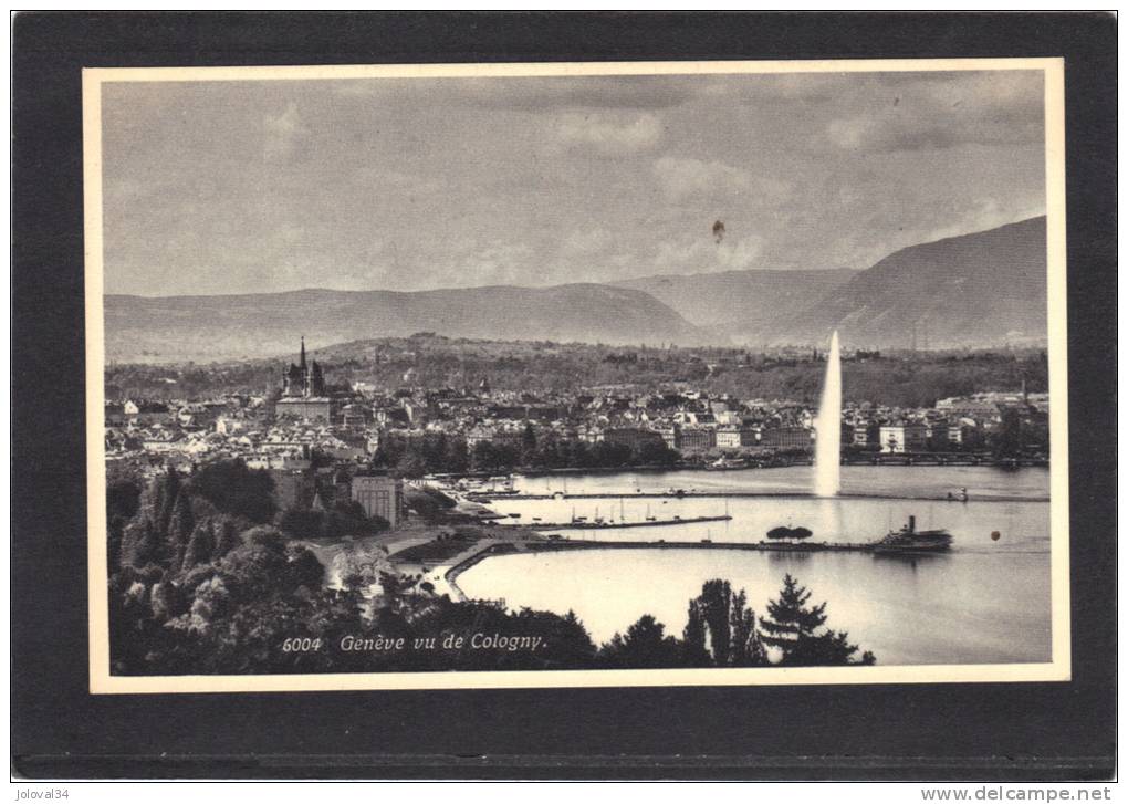 Suisse - GENEVE Vu De Cologny  - édition Jaeger - Non écrite - Cologny