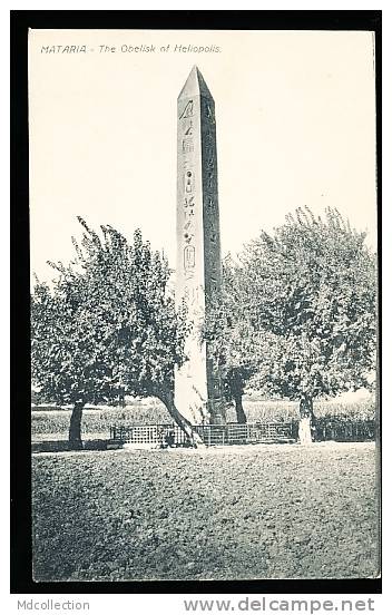 EGYPTE MATARIA / The Obelisk Of Heliopolis / - Matareya