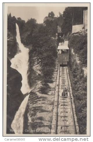 Bern     Meiringen    Grosser Reichenbachfall Trein Tram          Scan 4082 - Meiringen