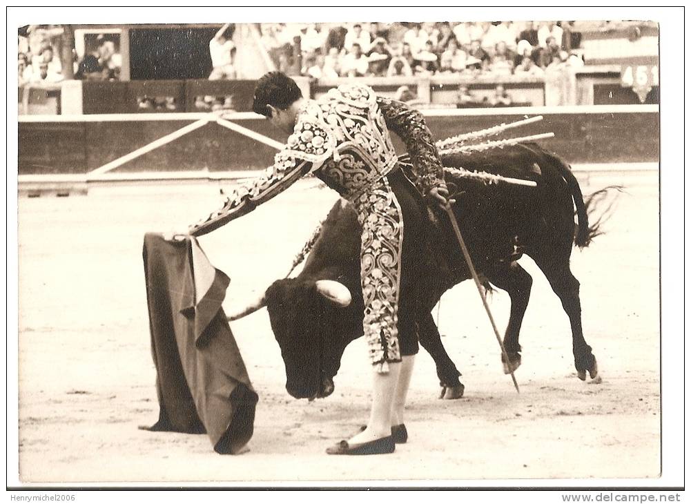 Corrida Naturelle , Jaime Ostos   ,ed  Photo Reporter Bordeaux - Stierkampf