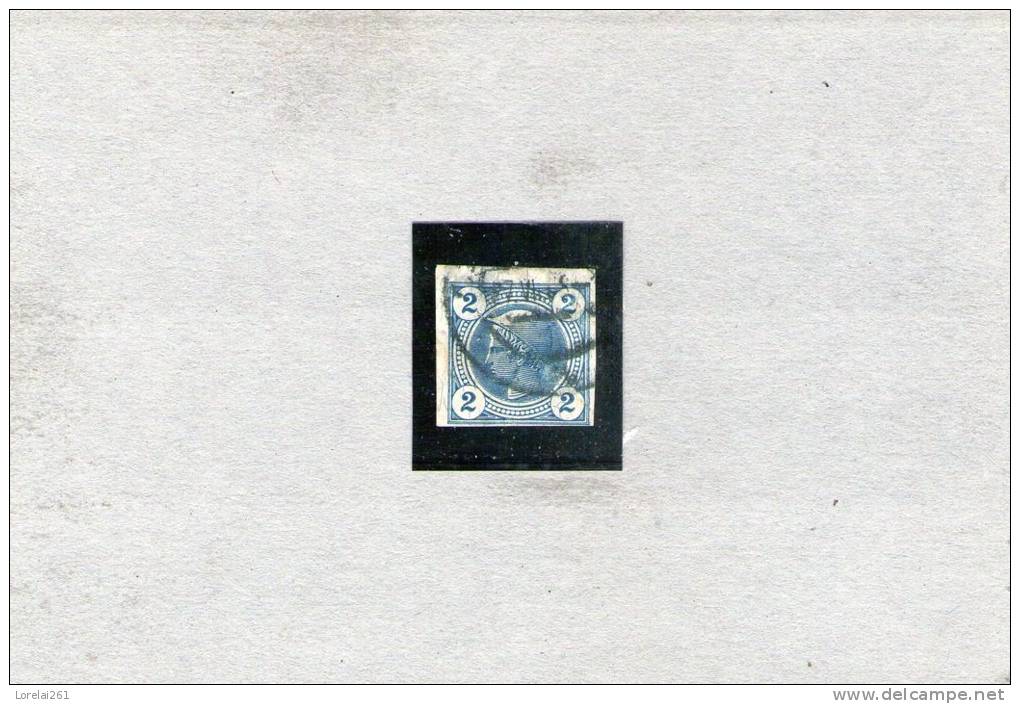 1899 - Autriche  / Timbres Pour Journaux Mi No 97 Et Yv 12  Phosphore Ceinture Diagonale - Zeitungsmarken