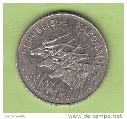 Pièce - Gabon - République Gabonaise  - 100 Francs - 1972 - Gabon