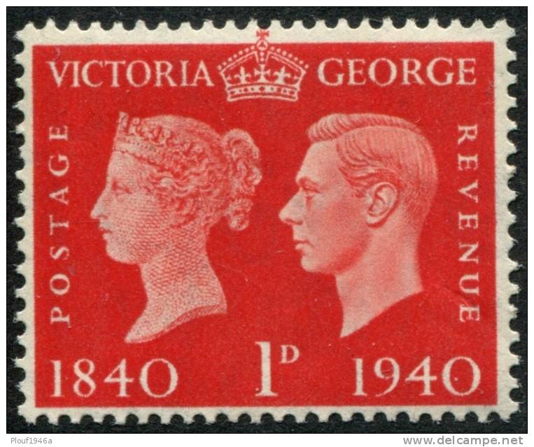 Pays : 200,5 (G-B) Yvert Et Tellier N° :   227-232 (**)  Filigrane K Série Complète - Unused Stamps