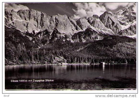 EIBSEE 1000 M. MIT ZUGSPITZE  -  (GERMANIA) - Zugspitze