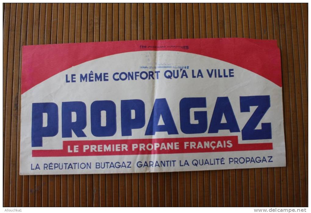 Ancien Chapeau Publicitaire Calot : PROPAGAZ  Butagaz Propane Français- Caravane Du Tour De France Cycliste Vélo - Baseball-Caps