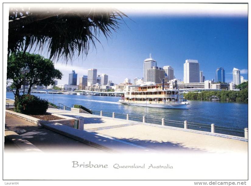 (106) Australia - QLD - Brisbane And Paddle Steamer - Brisbane