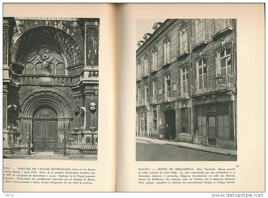 BOURG ET BROU, BRESSE ET DOMBES (1929) 66 Pages : Chatillon, Perouges, Le Plantay, Bouligneux, Richemont, Juis, Chazey - Rhône-Alpes