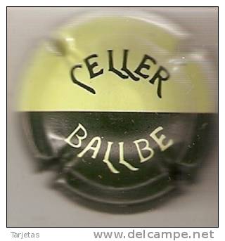 PLACA DE CAVA CELLER BALLBE (CAPSULE) VERDE - Placas De Cava