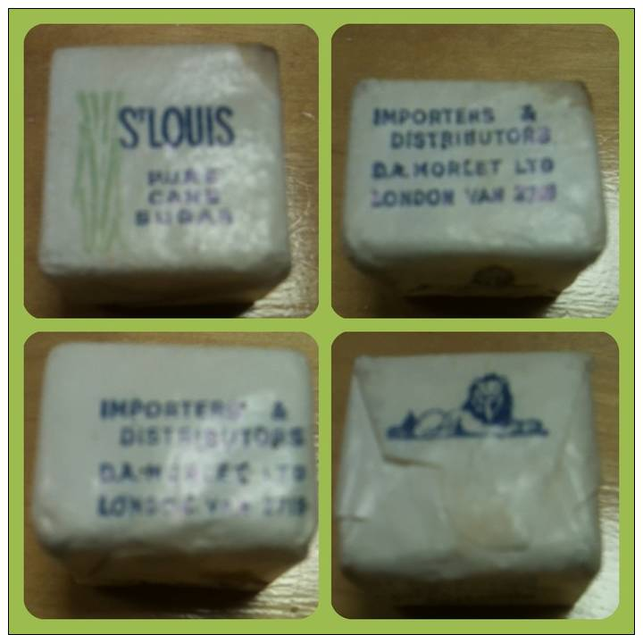 SUCRE - ST. LOUIS - PURE CANE SUGAR - D.A. MORLET LTD - LONDON - AZUCAR - SUGAR - ZUCCHERO - ZUCKER - AÇÚCAR - Azúcar