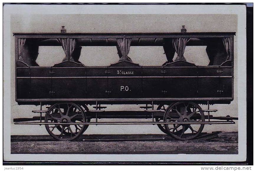 WAGON DU PO 1840 - Matériel