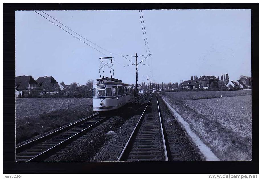 SUISSE TRAMWAY 1957 CLICHE DE SCHNABEL            ORIGINAL - Strassenbahnen