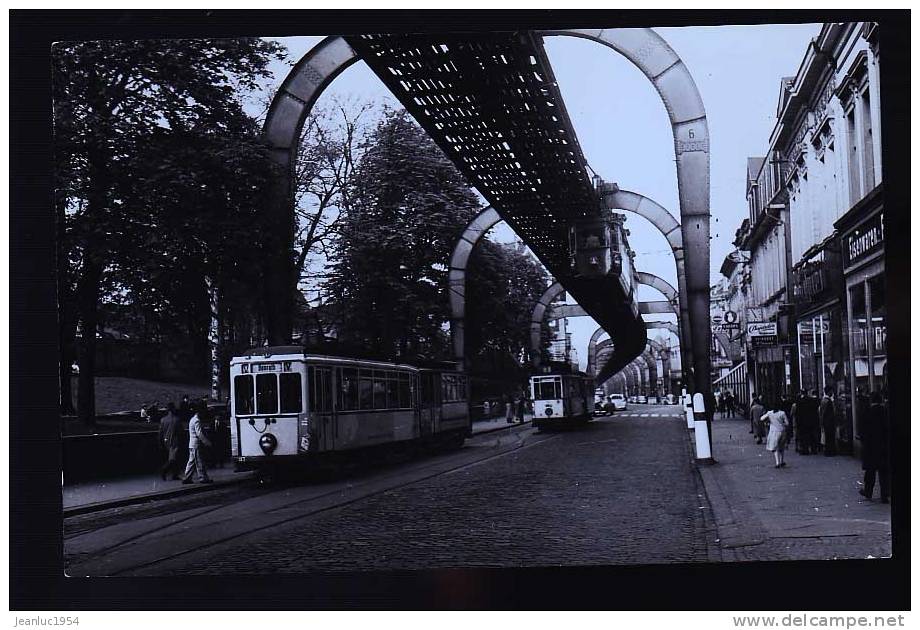 SUISSE TRAMWAY 1957 CLICHE DE SCHNABEL            ORIGINAL - Tram