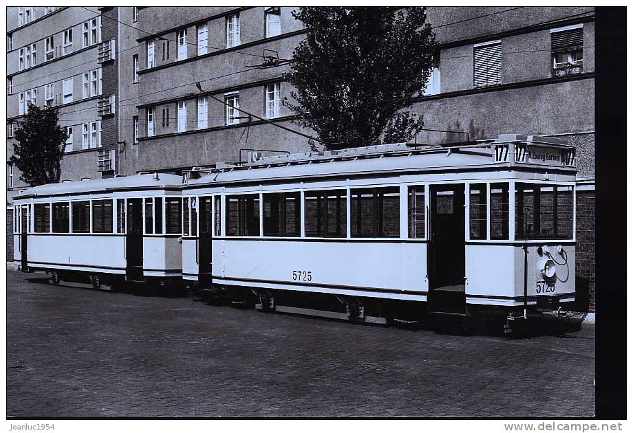 ALLEMAGNE BERLIN   TYP T24 + B 24 1924 - Strassenbahnen