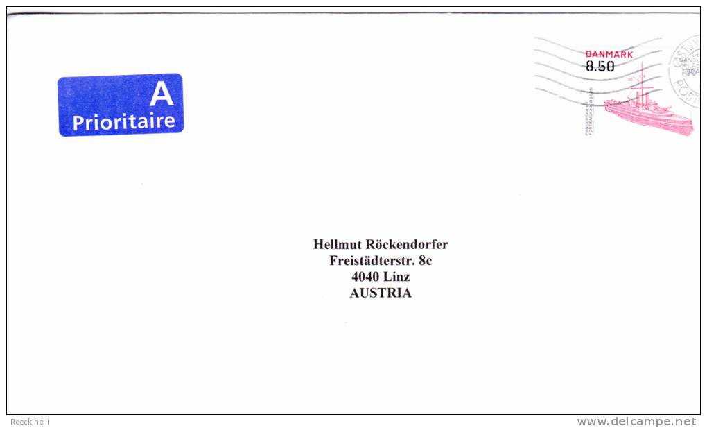 28.10.10  -  Bedarfsbeleg Von 2010 Aus Dänemark  -  Siehe Scan  (DK 2001-02) - Lettres & Documents