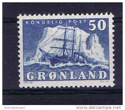 Greenland 1950 Mi 34 MNH/** - Unused Stamps