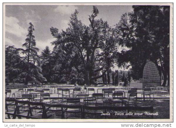 Cartolina IMOLA - Parco Delle Acque Minerali 1955 - Imola