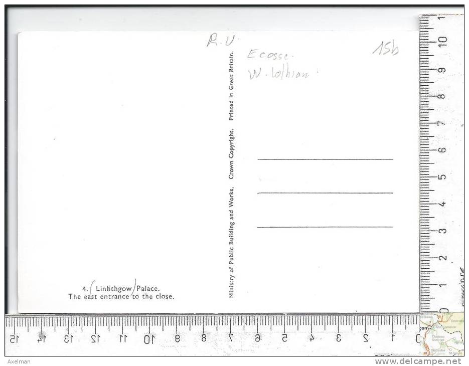 LINLITHGOW: Palace, The East Entrance To The Close - West Lothian