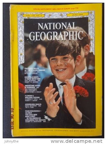 National Geographic Magazine June 1969 - Wetenschappen