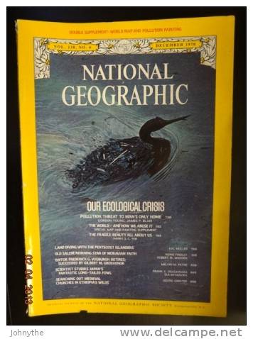 National Geographic Magazine  December 1970 - Wetenschappen