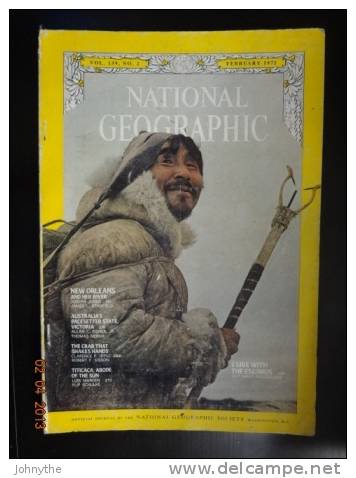 National Geographic Magazine  February 1971 - Wetenschappen