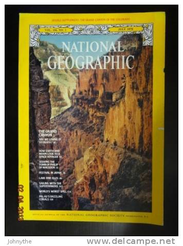 National Geographic Magazine  July 1978 - Sciences