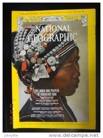 National Geographic Magazine  March 1971 - Wissenschaften