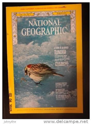 National Geographic Magazine  March 1972 - Wissenschaften