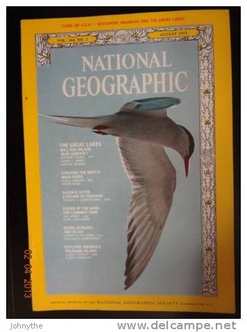 National Geographic Magazine  August 1973 - Wetenschappen